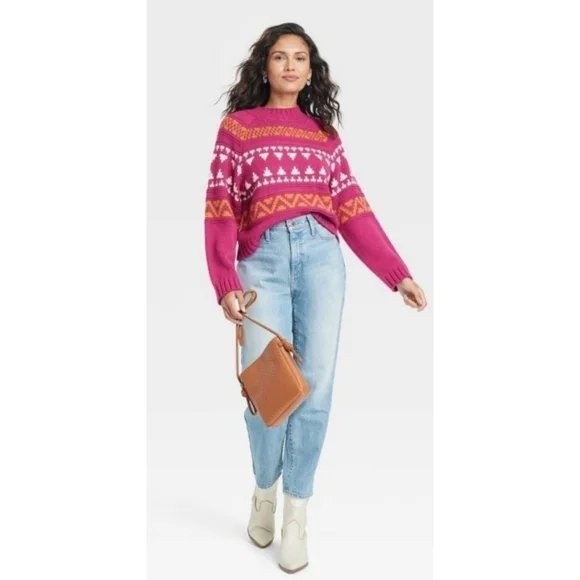 Universal Thread Mock Turtleneck Pullover Sweater - Picture 4 of 10